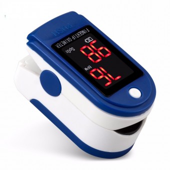 Digital Health Pulse Oximeter Fingertip Heart Rate Blood Oxygen SP02 Monitor