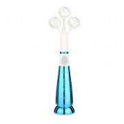 Korea Haru Ladyup Mate 3 Head Pore Cleanser Facial Brush - Blue