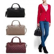 PU Quilted Shoulder Sling Tote Bag PU Quilted Shoulder Sling Tote Bag